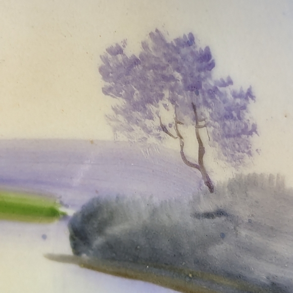 Vintage Noritake Morimura Finger Plate Dish Bowl Lake Scene Swan - Picture 4 of 9